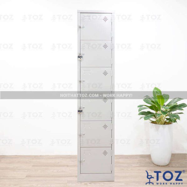 Tủ locker đơn 6 ô TLD06 1