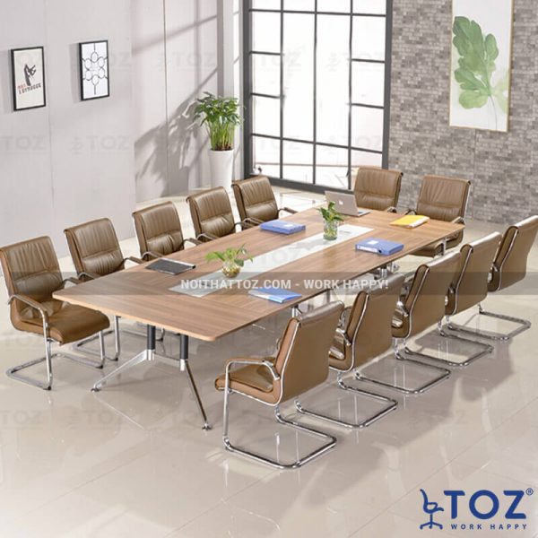 Chất liệu là yếu tố quan trọng quyết nên phong cách của phòng họp