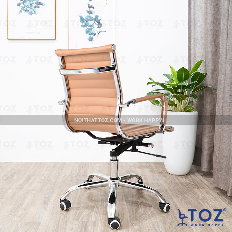 Ghế xoay da Elegant ZH207-N 13 ghe xoay nau 01 3