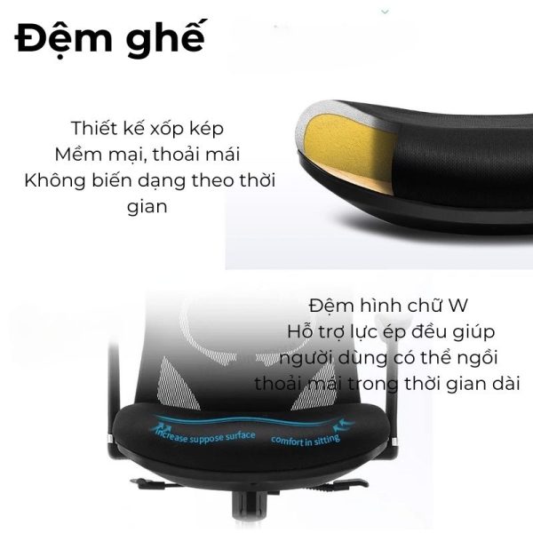 Ghế công thái học Ergonomic Sihoo M16 6 m16 4