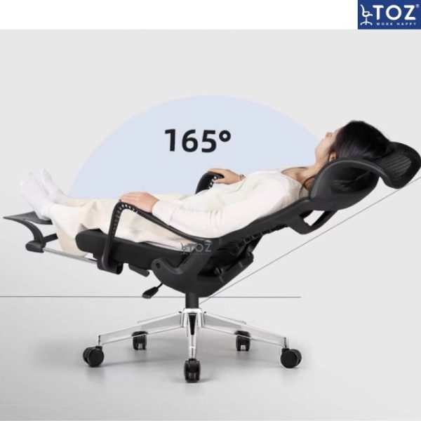 Ghế công thái học Ergonomic Yaris giá rẻ A937 1 ghe xoay luoi 937CN 1 1